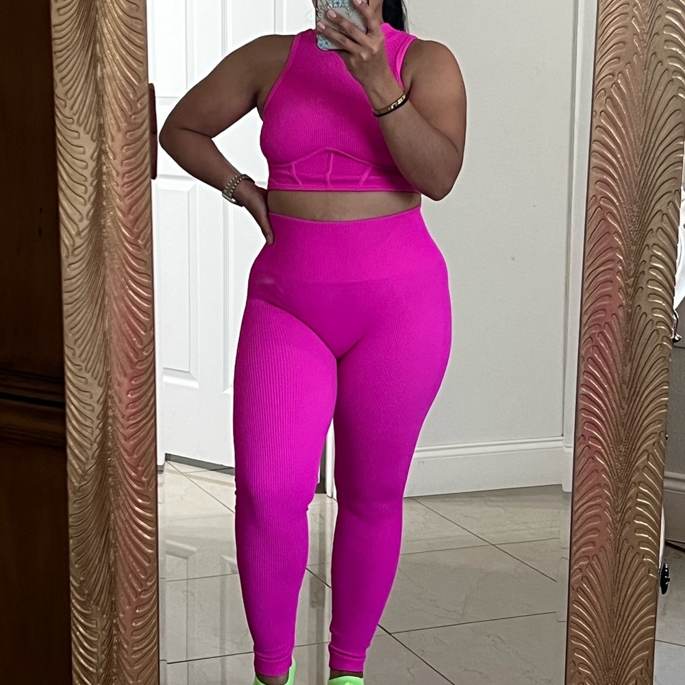 Women's Pink Activewear Set